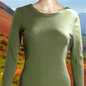 Olive Green Long Sleeve Shirt